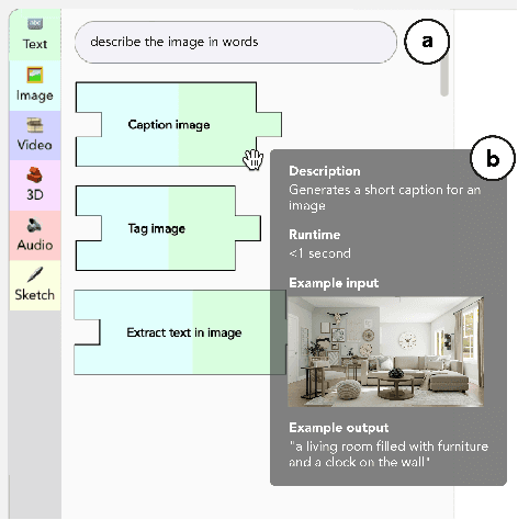 Figure 2 for Jigsaw: Supporting Designers in Prototyping Multimodal Applications by Assembling AI Foundation Models