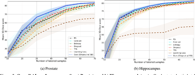 Figure 4 for Active learning for medical image segmentation with stochastic batches