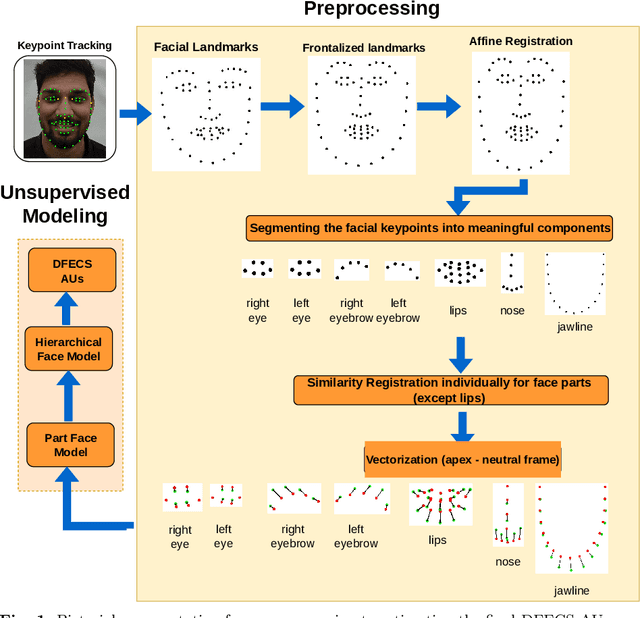 Figure 1 for Unsupervised learning of Data-driven Facial Expression Coding System (DFECS) using keypoint tracking