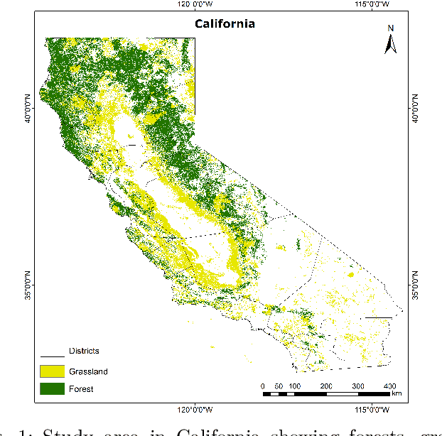 Figure 1 for Probabilistic Wildfire Susceptibility from Remote Sensing Using Random Forests and SHAP