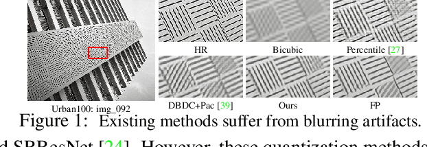 Figure 1 for 2DQuant: Low-bit Post-Training Quantization for Image Super-Resolution