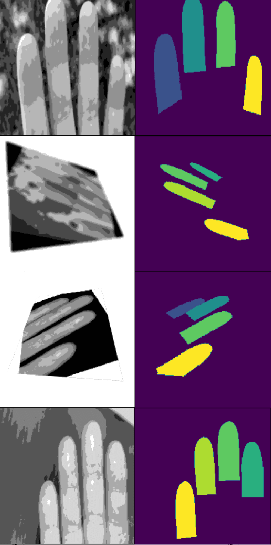 Figure 1 for TipSegNet: Fingertip Segmentation in Contactless Fingerprint Imaging