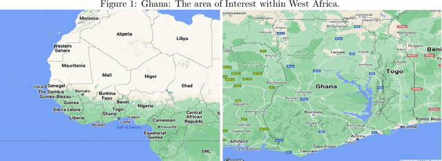 Figure 1 for Data-driven rainfall prediction at a regional scale: a case study with Ghana