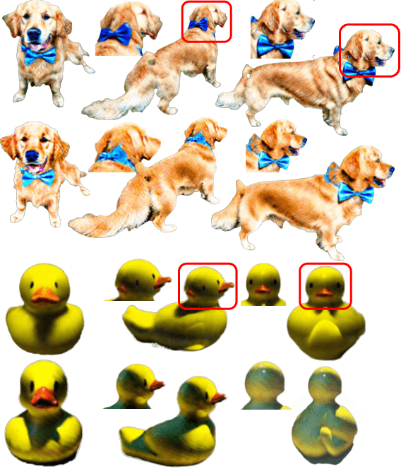 Figure 3 for Sculpt3D: Multi-View Consistent Text-to-3D Generation with Sparse 3D Prior