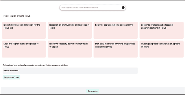 Figure 2 for Beyond ChatBots: ExploreLLM for Structured Thoughts and Personalized Model Responses