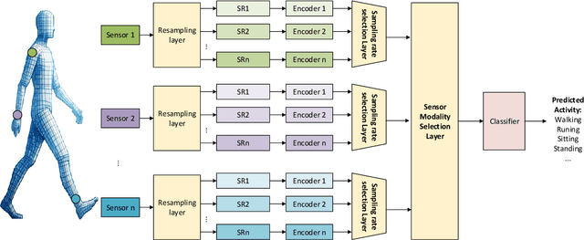 Figure 1 for CoSS: Co-optimizing Sensor and Sampling Rate for Data-Efficient AI in Human Activity Recognition