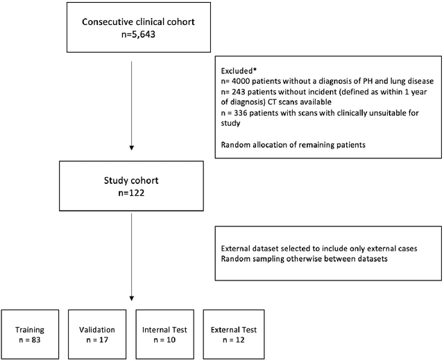 Figure 2 for Deep learning automated quantification of lung disease in pulmonary hypertension on CT pulmonary angiography: A preliminary clinical study with external validation