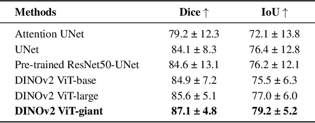 Figure 2 for Assessing the Performance of the DINOv2 Self-supervised Learning Vision Transformer Model for the Segmentation of the Left Atrium from MRI Images