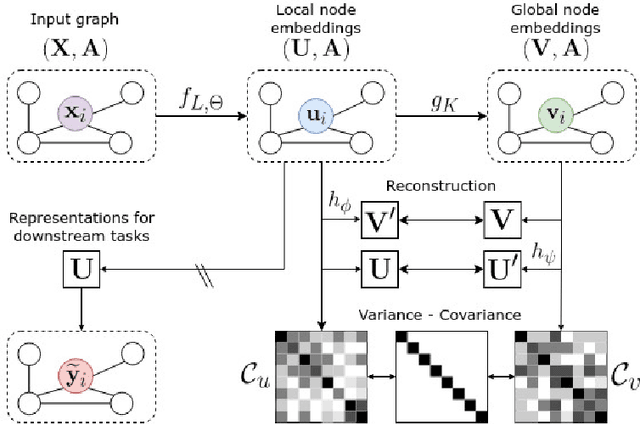 Figure 1 for RGI : Regularized Graph Infomax for self-supervised learning on graphs