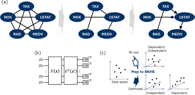 Figure 1 for Quantum-enhanced causal discovery for a small number of samples