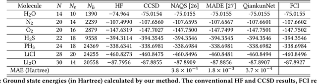 Figure 2 for NNQS-Transformer: an Efficient and Scalable Neural Network Quantum States Approach for Ab initio Quantum Chemistry