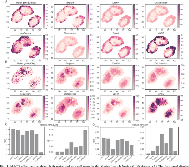 Figure 3 for Masked adversarial neural network for cell type deconvolution in spatial transcriptomics