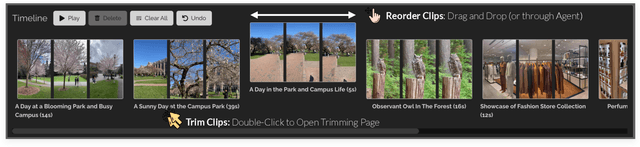 Figure 2 for LAVE: LLM-Powered Agent Assistance and Language Augmentation for Video Editing