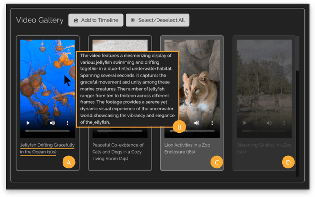 Figure 4 for LAVE: LLM-Powered Agent Assistance and Language Augmentation for Video Editing