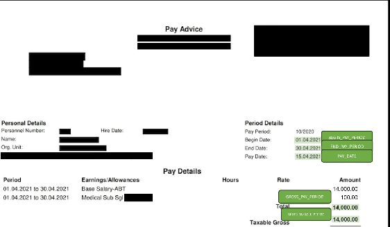Figure 1 for Training LayoutLM from Scratch for Efficient Named-Entity Recognition in the Insurance Domain