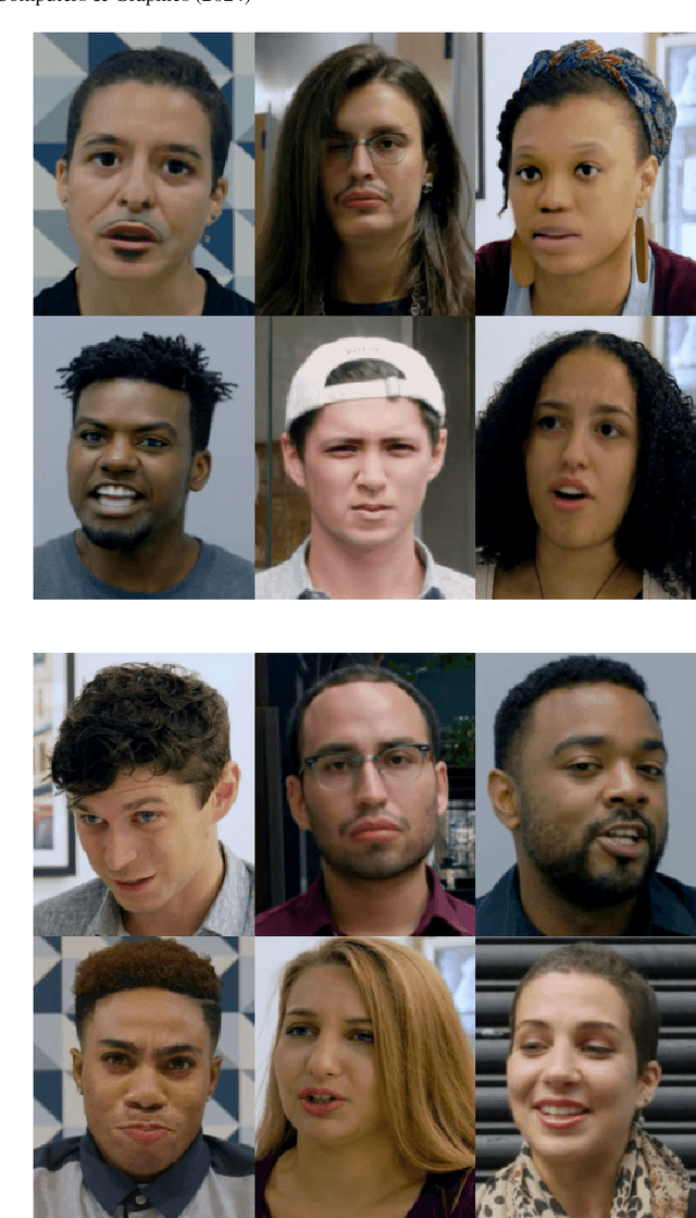 Figure 1 for Towards mitigating uncann(eye)ness in face swaps via gaze-centric loss terms