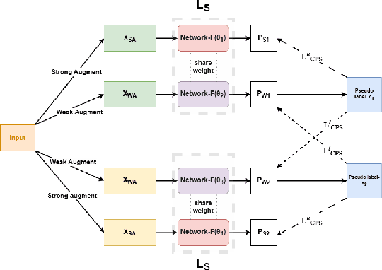 Figure 3 for Semi-supervised Medical Image Segmentation Method Based on Cross-pseudo Labeling Leveraging Strong and Weak Data Augmentation Strategies