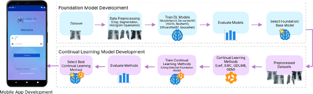 Figure 1 for From Lab to Pocket: A Novel Continual Learning-based Mobile Application for Screening COVID-19