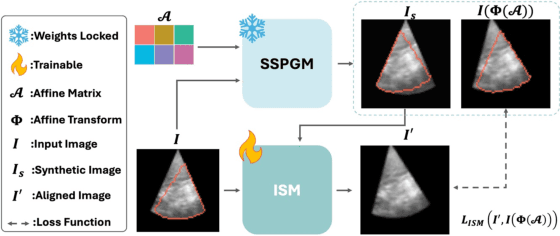 Figure 1 for SynStitch: a Self-Supervised Learning Network for Ultrasound Image Stitching Using Synthetic Training Pairs and Indirect Supervision