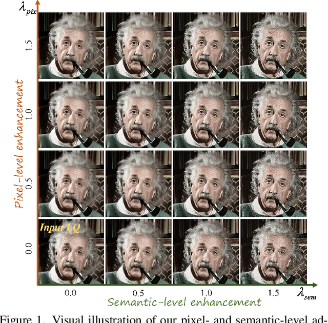 Figure 1 for Pixel-level and Semantic-level Adjustable Super-resolution: A Dual-LoRA Approach