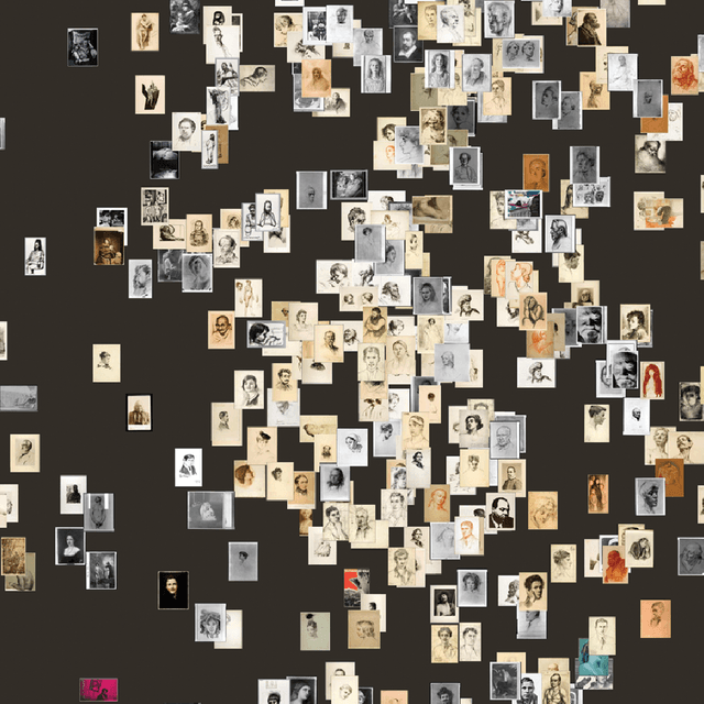 Figure 3 for Surprise machines: revealing Harvard Art Museums' image collection