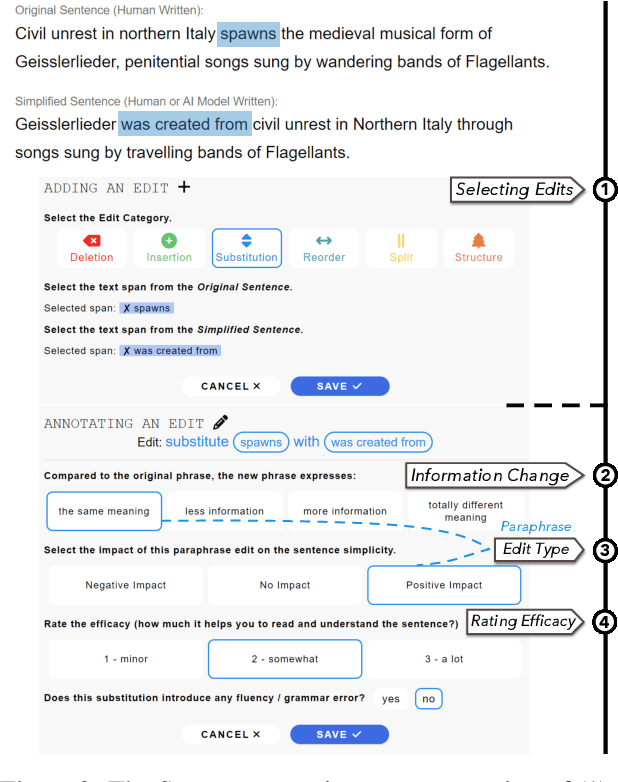 Figure 3 for Dancing Between Success and Failure: Edit-level Simplification Evaluation using SALSA