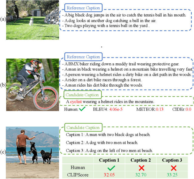 Figure 1 for Evaluating Image Caption via Cycle-consistent Text-to-Image Generation