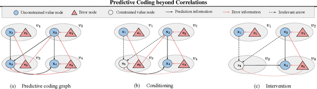 Figure 3 for Causal Inference via Predictive Coding