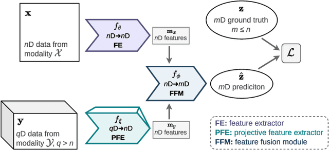 Figure 4 for Deep Multimodal Fusion of Data with Heterogeneous Dimensionality via Projective Networks