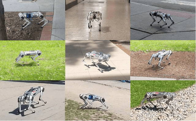 Figure 1 for Reinforcement Learning for Legged Robots: Motion Imitation from Model-Based Optimal Control