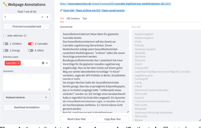 Figure 1 for Tag-Pag: A Dedicated Tool for Systematic Web Page Annotations
