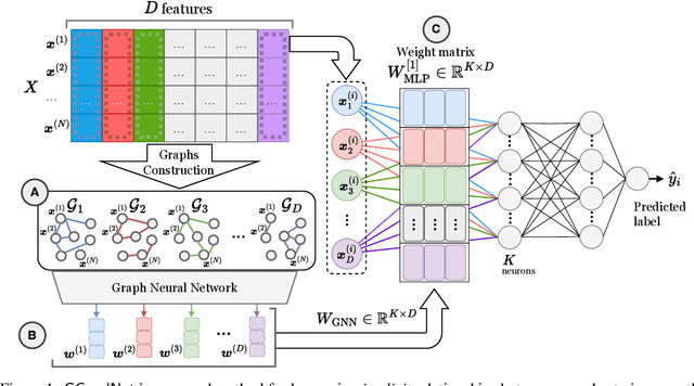 Figure 1 for Graph-Conditioned MLP for High-Dimensional Tabular Biomedical Data