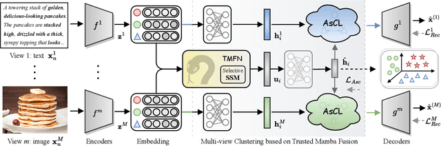 Figure 1 for Trusted Mamba Contrastive Network for Multi-View Clustering