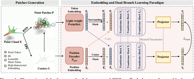 Figure 2 for Dual-Branch Center-Surrounding Contrast: Rethinking Contrastive Learning for 3D Point Clouds