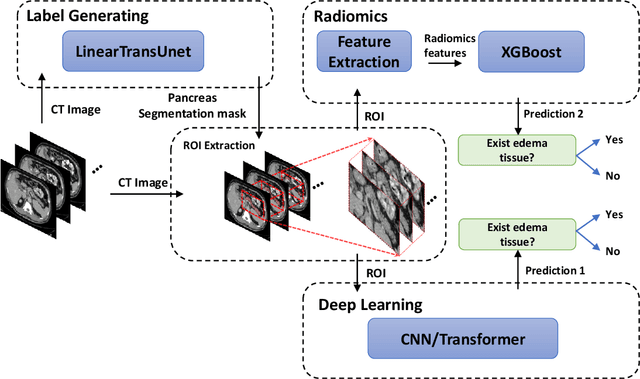 Figure 1 for Detection of Peri-Pancreatic Edema using Deep Learning and Radiomics Techniques