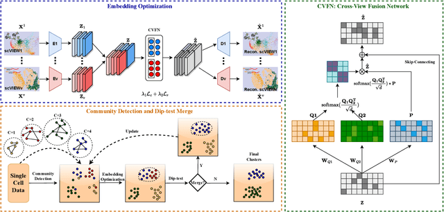 Figure 2 for Single-cell Multi-view Clustering via Community Detection with Unknown Number of Clusters