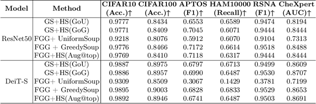 Figure 3 for FissionFusion: Fast Geometric Generation and Hierarchical Souping for Medical Image Analysis