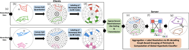 Figure 1 for Federated Classification in Hyperbolic Spaces via Secure Aggregation of Convex Hulls