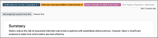 Figure 1 for Automatically Summarizing Evidence from Clinical Trials: A Prototype Highlighting Current Challenges