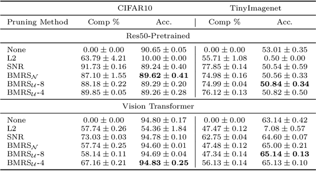Figure 4 for BMRS: Bayesian Model Reduction for Structured Pruning