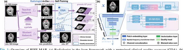 Figure 1 for Radiologist-in-the-Loop Self-Training for Generalizable CT Metal Artifact Reduction