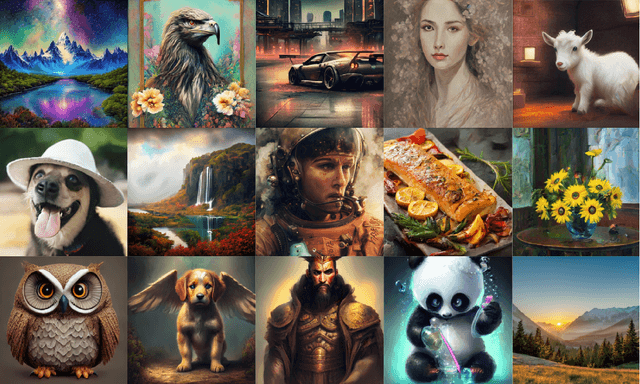 Figure 1 for UFOGen: You Forward Once Large Scale Text-to-Image Generation via Diffusion GANs