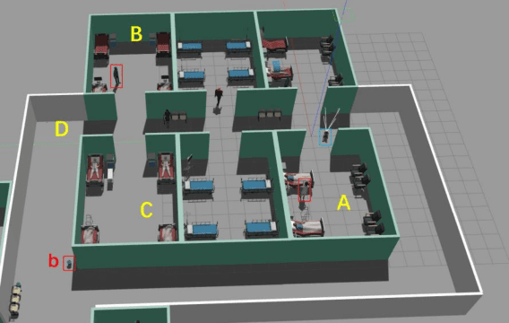 Figure 4 for Vision-Based Reactive Planning and Control of Quadruped Robots in Unstructured Dynamic Environments