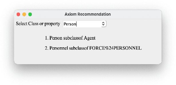 Figure 4 for OntoSeer -- A Recommendation System to Improve the Quality of Ontologies