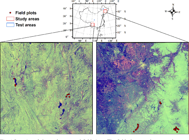 Figure 1 for Comparing remote sensing-based forest biomass mapping approaches using new forest inventory plots in contrasting forests in northeastern and southwestern China