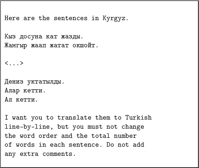 Figure 1 for Syntactic Transfer to Kyrgyz Using the Treebank Translation Method