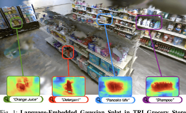 Figure 1 for Language-Embedded Gaussian Splats (LEGS): Incrementally Building Room-Scale Representations with a Mobile Robot