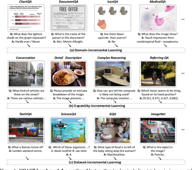 Figure 1 for Continual LLaVA: Continual Instruction Tuning in Large Vision-Language Models