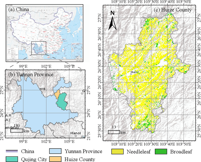 Figure 1 for Improved implicit diffusion model with knowledge distillation to estimate the spatial distribution density of carbon stock in remote sensing imagery