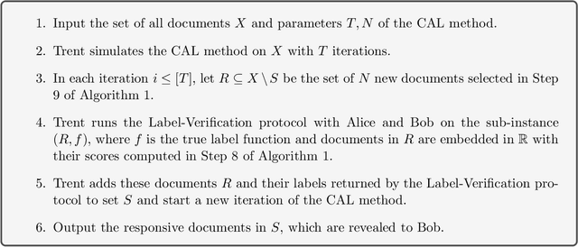 Figure 3 for Error-Tolerant E-Discovery Protocols